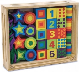 Grandi perline da infilare per bambini