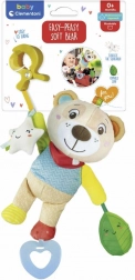 Orsetto di peluche con clip Clementoni Baby