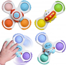Woopie set di spinner per bambini - Razzo, Alieno, Ufo