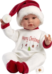 Llorens New Born bambola realistica parlante neonato 45 cm con corpo morbido