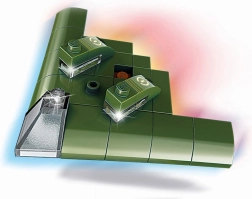 Qman bombardiere anfibio Electric Ray – mini-set da 38 pezzi