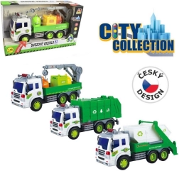Camion della spazzatura a volano City Collection