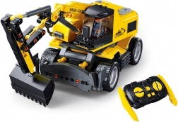 Sluban E7 Escavatore Gommato con Telecomando