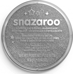 Snazaroo vernice glitter per viso grigia 18 ml
