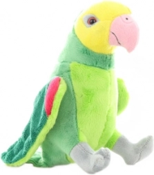 Pappagallo di peluche verde 20 cm