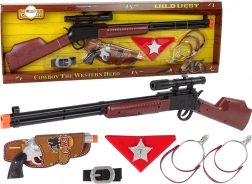 Set cowboy da sceriffo – fucile e revolver per bambini