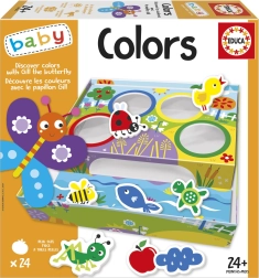 Educa Baby classificazione dei colori con la farfalla Greta 4×6 pezzi