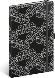 Taccuino STAR WARS Black A5 con elastico