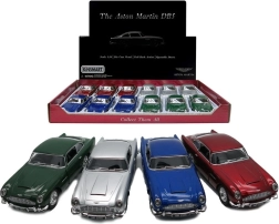 Modello d’auto in metallo Aston Martin DB5 con meccanismo a retrocarica