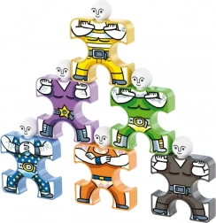 Quercetti Acrobats – set di costruzioni di equilibrio per bambini