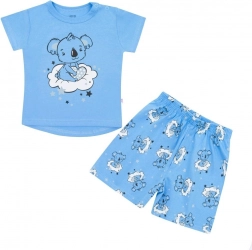 Pigiama estivo per bambini New Baby Dream blu