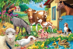 Puzzle Animali della fattoria 60 pezzi SCHMIDT
