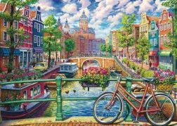 Puzzle Incanto del canale di Amsterdam 1000 pezzi SCHMIDT