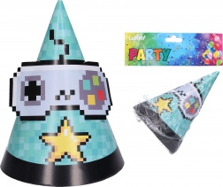 Cappellini da festa GIOCO 15 cm (6 pz)