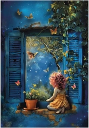 Puzzle Notte Blu 500 pezzi