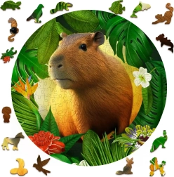 Puzzle in legno capibara 250 pezzi WOODEN CITY