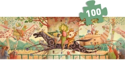 Puzzle panoramico DJECO Wonderful Ride 100 pezzi