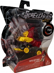 Screechers Wild veicolo trasformabile Wildlife Lion – leone rosso