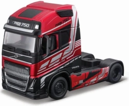 Modello in metallo camion Volvo FH16 Globetrotter 750 XXL 1:43 di Bburago – rosso