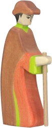Holztiger pastore con bastone - 1 pezzo