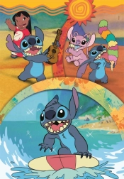 Puzzle Stitch e Amici 104 pezzi