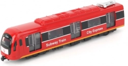 Modello di metropolitana con effetti sonori e luminosi