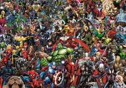 Puzzle da collezione 1000 pezzi Puzzle Compatto Marvel