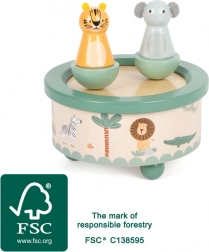 Carillon in legno Safari small foot