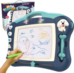 Lavagna magnetica interattiva Woopie Znikopis blu