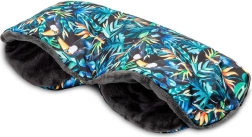 Scaldamani per passeggino SENSILLO con motivo tucani, 40 × 22 cm