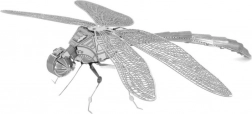 Modello metallico 3D Libellula