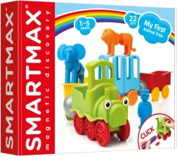 SmartMax il mio primo trenino con animali – set di costruzioni magnetico 22 pz