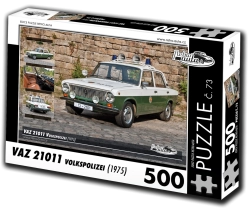 Puzzle auto retrò VAZ 21011 Volkspolizei 500 pezzi