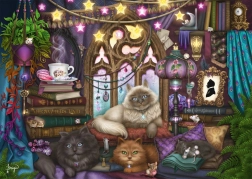 Puzzle Gatti e Divano 1000 pezzi