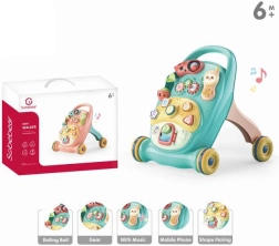 Girello spingibile educativo, 2 colori