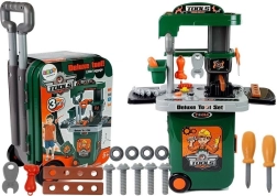 Set di attrezzi in valigetta Banco da lavoro Sega Cacciavite