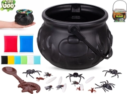 Calderone magico con slime e insetti Super Goo (8×27 g)