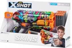 X-SHOT Skins Griefer Graffiti blaster con 12 dardi in schiuma