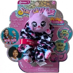 Gommina scrunchie peluche scintillante e animaletto 2-in-1 SCRUNCHMIEZ Shimmer Series