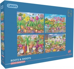 Puzzle Gibsons Radici e germogli 4×500 pezzi
