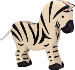 Figura in legno zebra Holztiger - 1 pezzo
