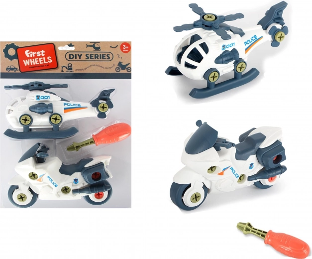 Set di veicoli da trasporto con viti