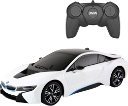 Auto RC BMW i8 1:18 bianco