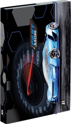 Scatola per quaderni A5 con motivo auto