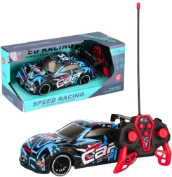 Auto da corsa radiocomandato 1:18 con effetti luminosi