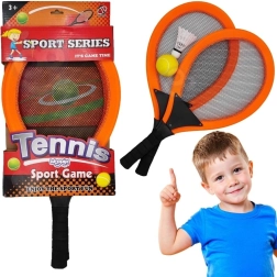 Set di racchette Woopie per bambini per tennis e badminton