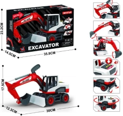 Giocattolo – escavatore con benna mobile con luce e suono