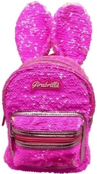 Zainetto con paillettes GIRABRILLA coniglietto viola