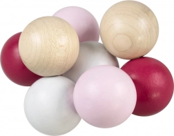 Detoa Palline su filo rosa