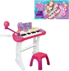 Piano con supporto e microfono per bambini